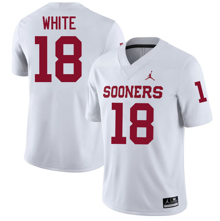 Jason White Oklahoma Sooners Jersey,Oklahoma Sooners Football Uniforms,Jersey-White